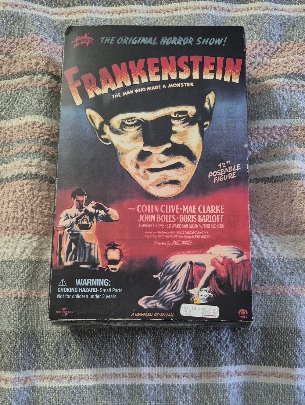 Frankenstein Vintage Horror Poster Box Art
